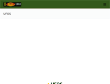 Tablet Screenshot of 1ufos.com